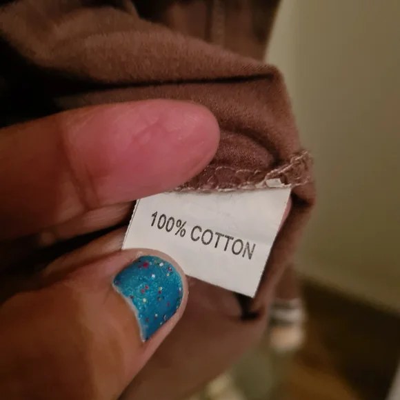 BURBERRY london Womens Tops Brown Fits 8-10 Roundneck Longsleeves Bodyfit Blouse - Picture 5 of 6